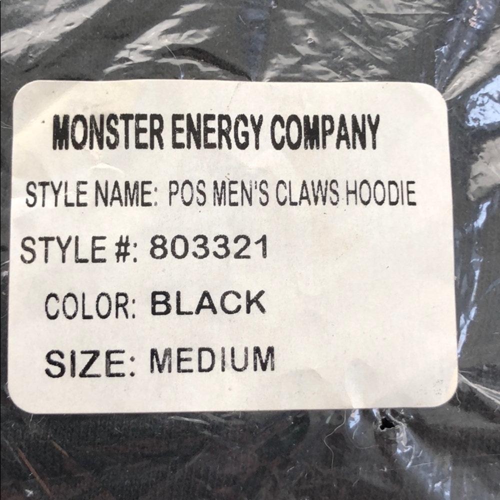 Monster Energy Hoodie